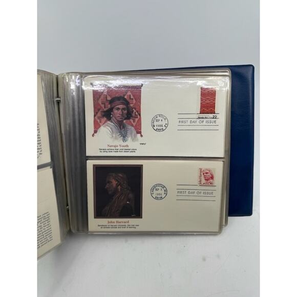 The United States First Day Cover Society Album 34 Cover 1986 First Day Issue - Picture 4 of 10
